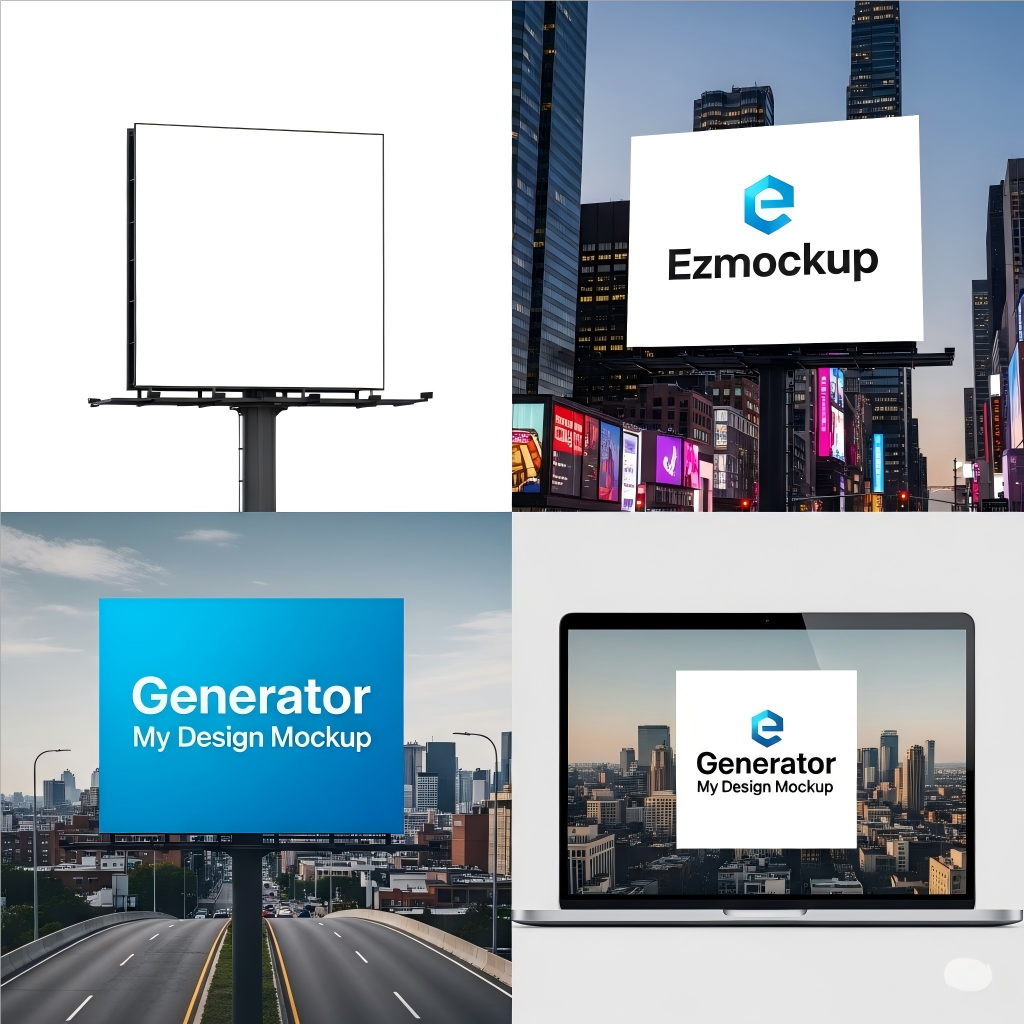 Instant mockup creation